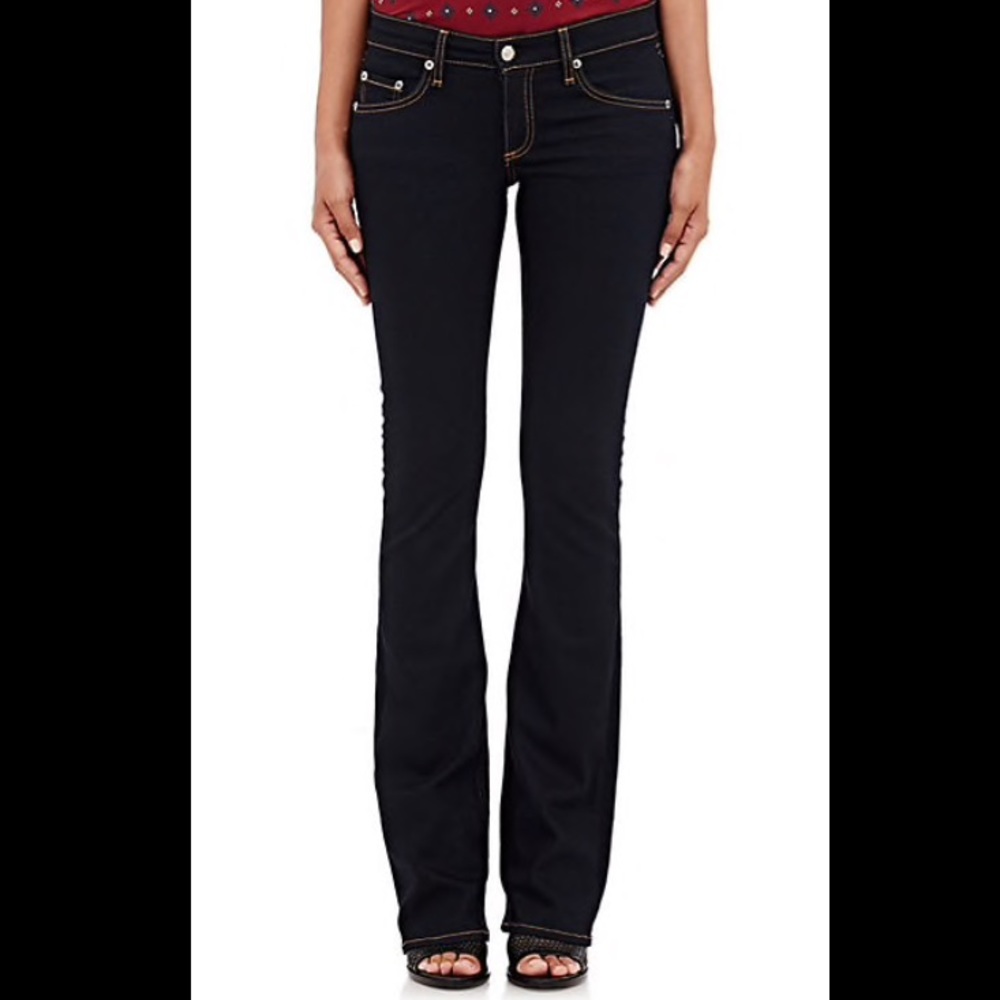 Rag+Bone Stiletto boot cut -deep blue “heritage”